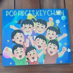 Pop Fidget Keychain – Fun & Engaging for Kids!